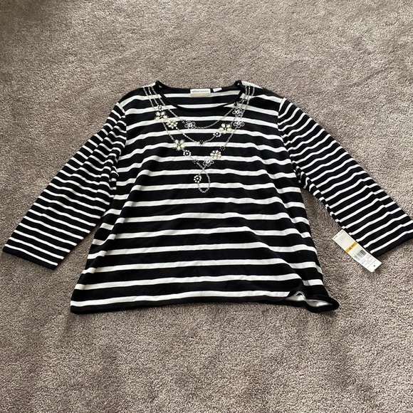 NWT Alfred Dunner Top SIZE 3X - Picture 1 of 5